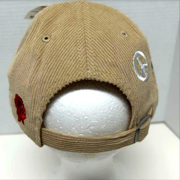 NWT Unisex Grateful Dead Corduroy Adjustable Hat with Iconic Logo - Picture 9 of 11